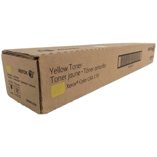 Picture of Xerox 006R01658 (6R1658) Yellow Toner Cartridge (34000 Yield)