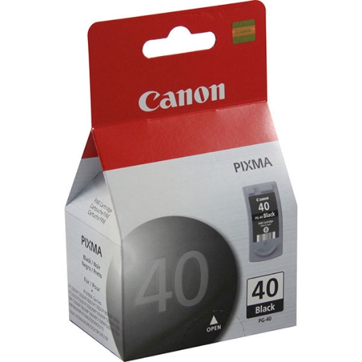 Picture of Canon 0615B002 (PG-40) Black Inkjet Cartridge