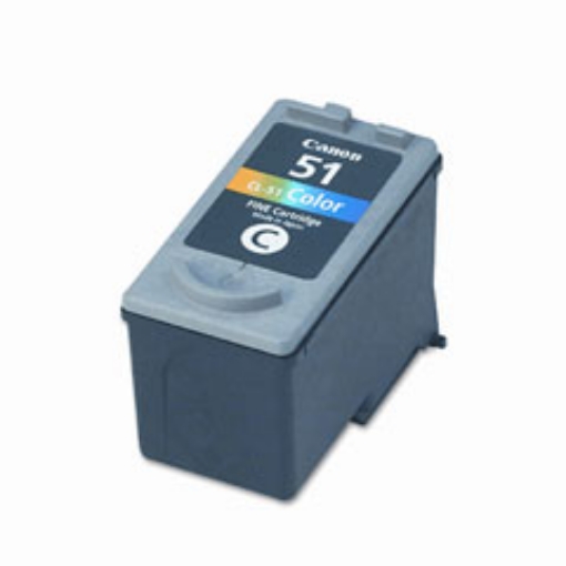 Picture of Compatible 0618B002 (CL-51) Tri-Color Inkjet Cartridge