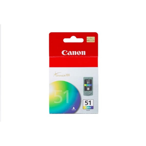 Picture of Canon 0618B002 (CL-51) Tri-Color Inkjet Cartridge