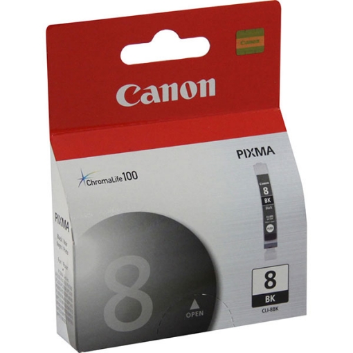 Picture of Canon 0620B002 (CLI-8B) Black Inkjet Cartridge