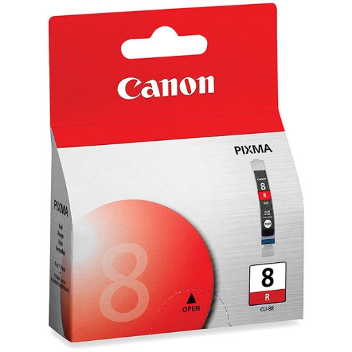 Picture of Canon 0626B002 (CLI-8R) Red Inkjet Cartridge