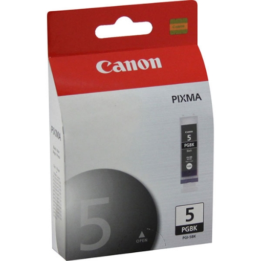 Picture of Canon 0628B002 (PGI-5BK) Black Inkjet Cartridge (650 Yield)