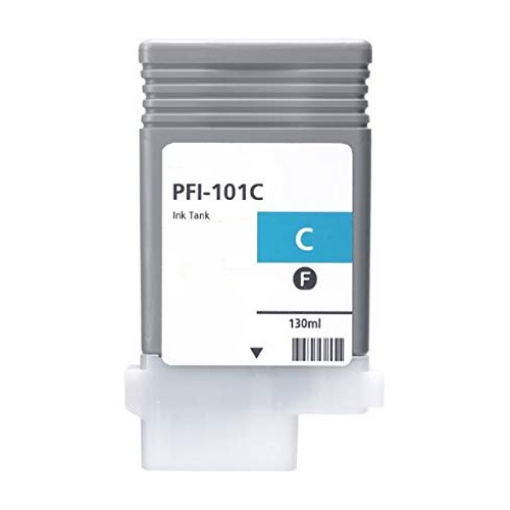 Picture of Compatible 0884B001AA (PFI-101C) Cyan Inkjet Cartridge (130 ml)