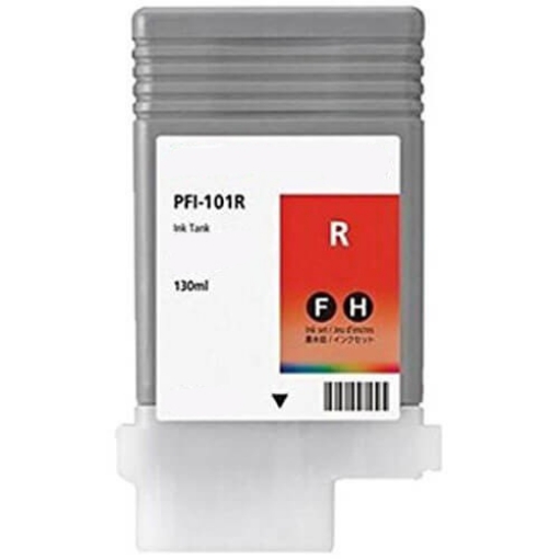 Picture of Compatible 0889B001AA (PFI-101R) Red Inkjet Cartridge (130 ml)