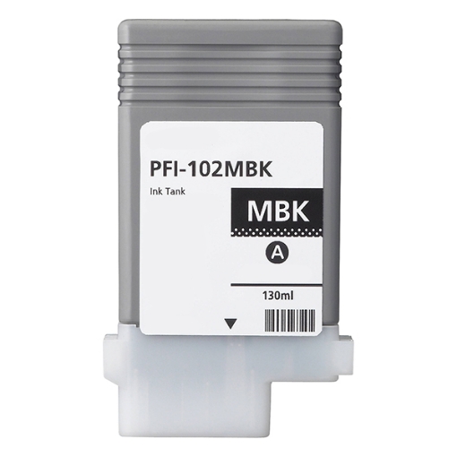Picture of Compatible 0894B001 (PFI-102MBk) Matte Black Inkjet Cartridge (130 Yield)