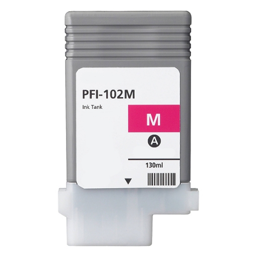 Picture of Compatible 0897B001 (PFI-102M) Magenta Inkjet Cartridge (130 Yield)