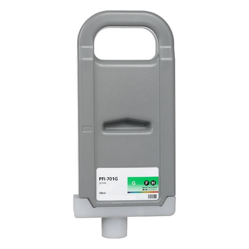 Picture of Compatible 0907B001 (PFI-701G) Green Inkjet Cartridge (700 ml)