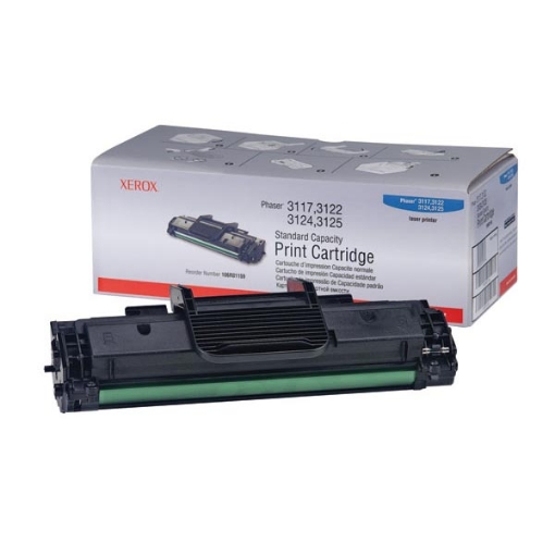 Picture of Xerox 106R01159 (106R1159) Black Toner (3000 Yield)
