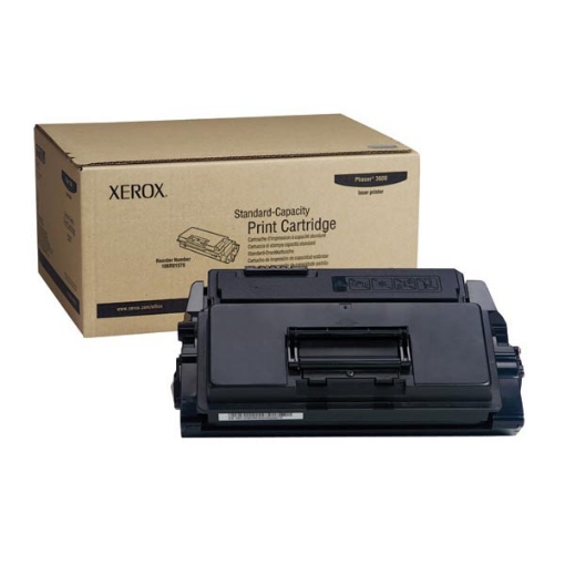 Picture of Xerox 106R01370 Black Laser Toner Cartridge (7000 Yield)