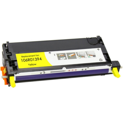 Picture of Compatible 106R01394 Yellow Laser Toner Cartridge (7000 Yield)