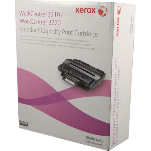 Picture of Xerox 106R01485 Black Toner Cartridge (2000 Yield)