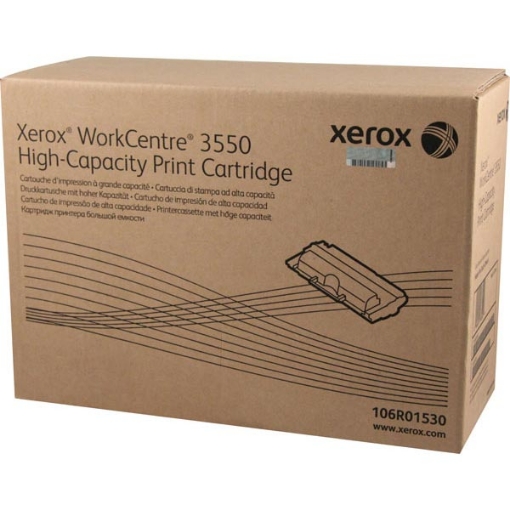 Picture of Xerox 106R01530 High Yield Black Toner Cartridge (11000 Yield)