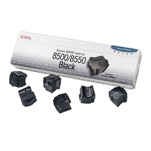 Picture of Xerox 108R00672 Black Solid Ink Sticks (6000 Yield)