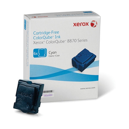 Picture of Xerox 108R00950 Cyan Solid Ink Sticks (17300 Yield)