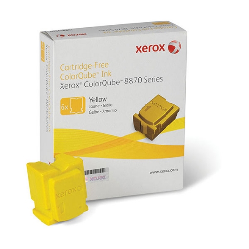 Picture of Xerox 108R00952 Yellow Solid Ink Sticks (17300 Yield)