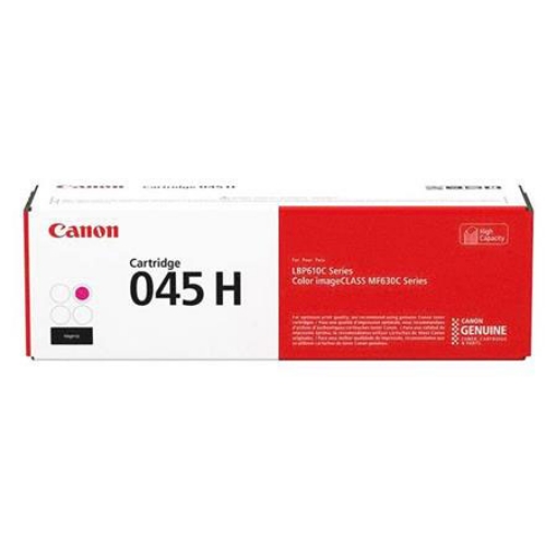 Picture of Canon 1244C001AA (045H) High Yield Magenta Toner Cartridge (2200 Yield)