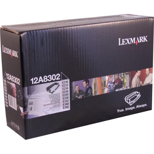 Picture of Lexmark 12A8302 Black Drum (30000 Yield)