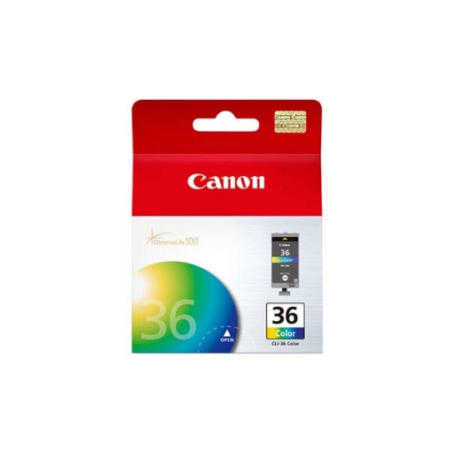 Picture of Canon 1511B002 (CLI-36) Color Inkjet Cartridge (250 Yield)