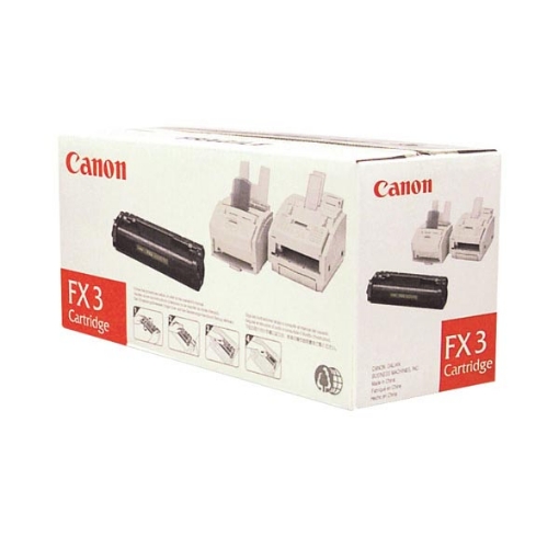 Picture of Canon 1557A002BA (FX-3) Black Toner Cartridge (2500 Yield)