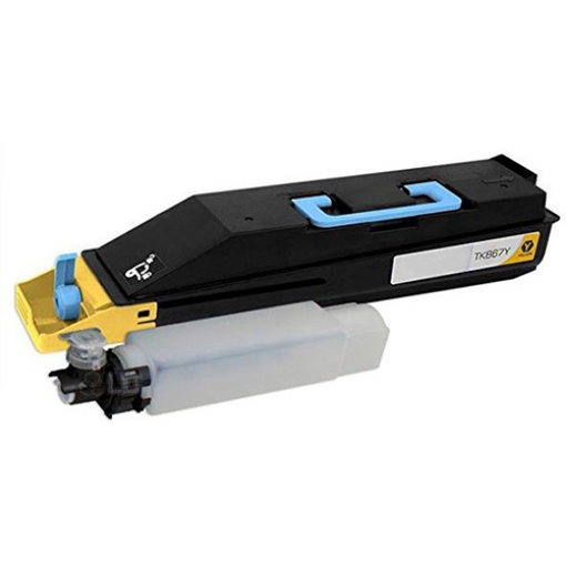 Picture of Compatible 1T02JZAUS0 (TK-867Y) Yellow Toner Cartridge (12000 Yield)