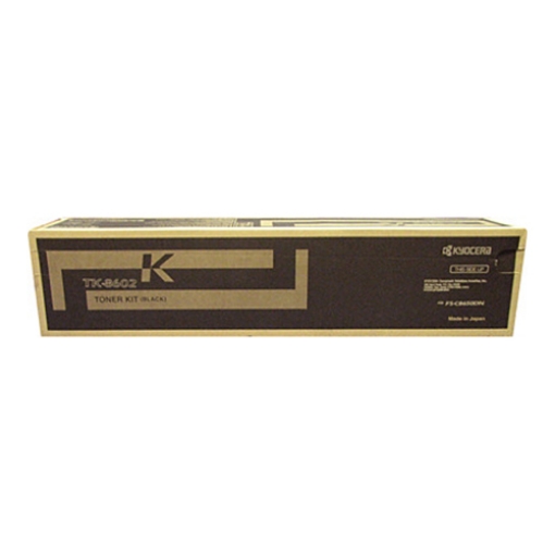 Picture of Kyocera Mita 1T02MN0US0 (TK-8602K) Black Toner Cartridge (30000 Yield)