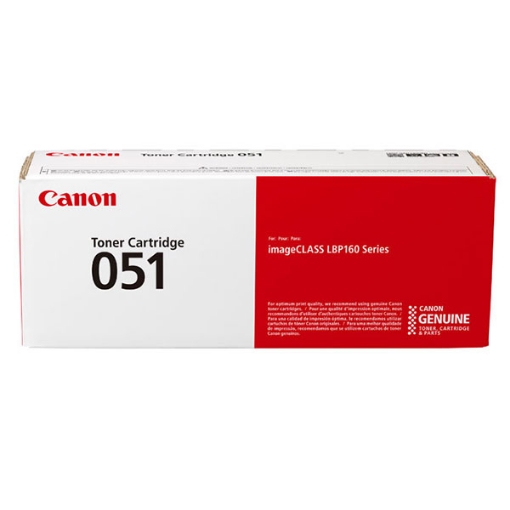 Picture of Canon 2168C001 (Cartridge 051) Black Toner Cartridge (1700 Yield)