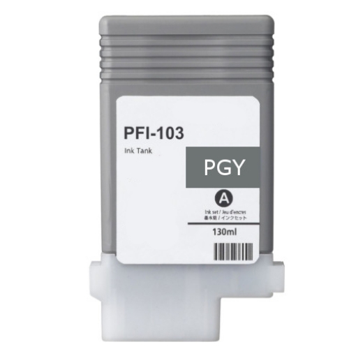 Picture of Compatible 2214B001AA (PFI-103PGY) Photo Gray Pigment Inkjet Cartridge (130 ml)
