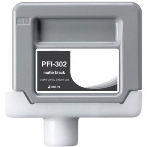 Picture of Compatible 2215B001AA (PFI-302MBK) Matte Black Inkjet Cartridge (330 ml)