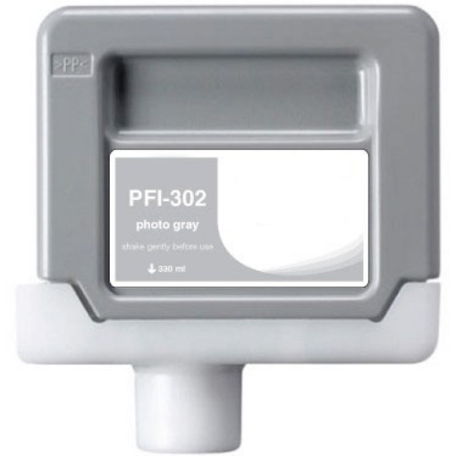 Picture of Compatible 2218B001AA (PFI-302PGY) Photo Gray Inkjet Cartridge (330 ml)