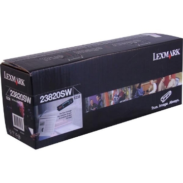 Show details for Lexmark 23820SW Black Laser Toner Cartridge Picture of Lexmark 23820SW Black Laser Toner Cartridge