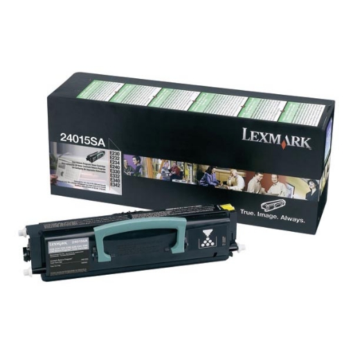 Picture of Lexmark 24015SA Black Toner Cartridge (2500 Yield)