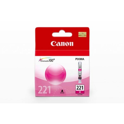Picture of Canon 2948B001 (CLI-221M) Magenta Inkjet Cartridge (420 Yield)