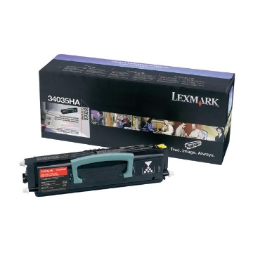 Show details for Lexmark 34035HA Black Toner Cartridge (25000 Yield) Picture of Lexmark 34035HA Black Toner Cartridge (25000 Yield)