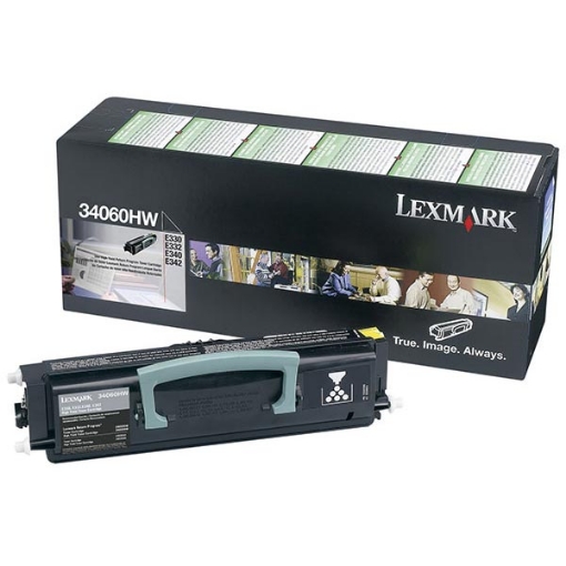 Picture of Lexmark 34060HW Black Toner (20000 Yield)