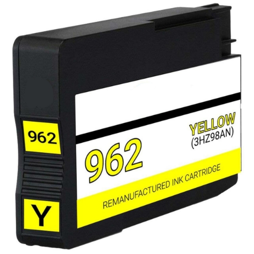 Picture of Compatible 3HZ98AN (HP 962) Yellow Ink Cartridge (700 Yield)