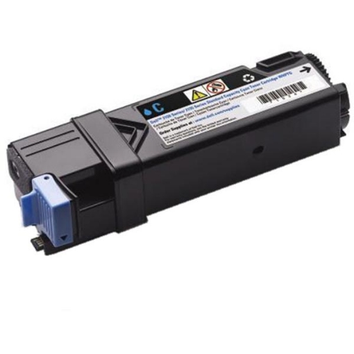 Picture of Dell 3JVHD (331-0713) High Yield Cyan Toner Cartridge (2500 Yield)