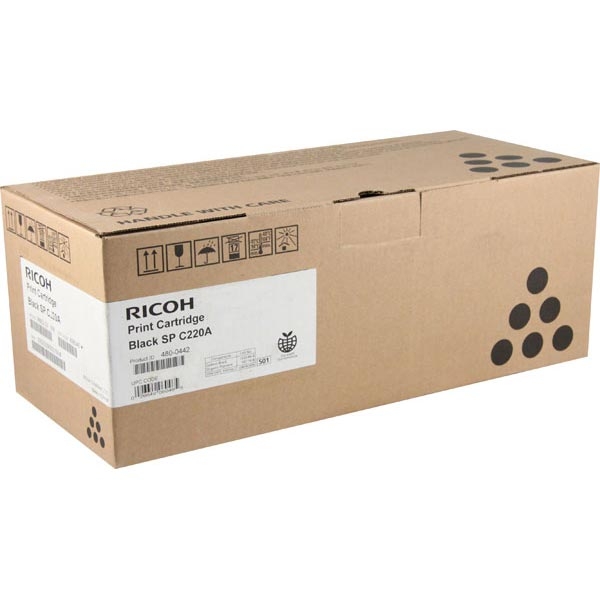 Picture of Ricoh 406046 Black Toner Cartridge (2000 Yield)