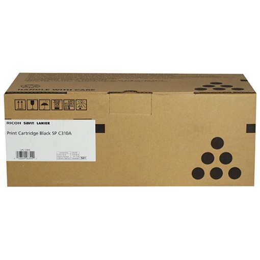 Picture of Ricoh 406344 (Type SPC310A) Black Toner Cartridge (2500 Yield)