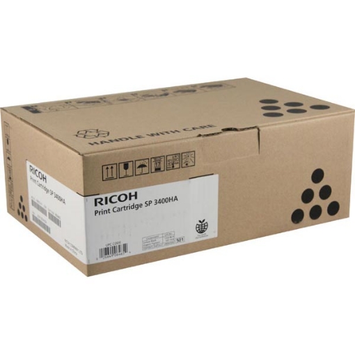 Picture of Ricoh 406465 High Yield Black Toner Cartridge (5000 Yield)