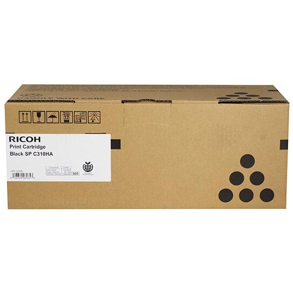 Picture of Ricoh 406475 (Type SPC310HA) Black Toner Cartridge (7200 Yield)