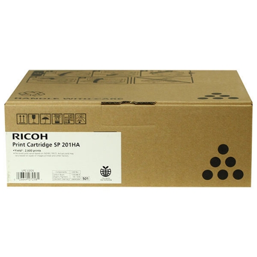 Picture of Ricoh 407258 (Type SP201HA) Black Toner Cartridge (2600 Yield)