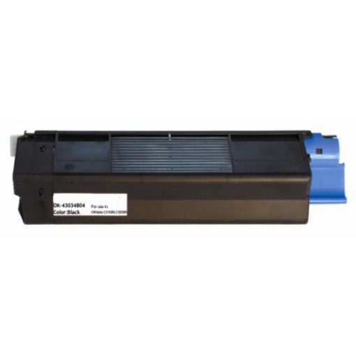 Picture of Compatible 43034804 (Type C6) Black Toner Cartridge (3000 Yield)