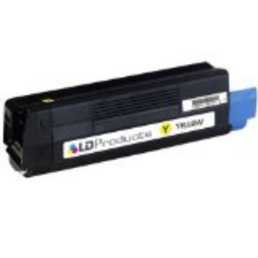 Picture of Compatible 43324417 Yellow Toner (6000 Yield)