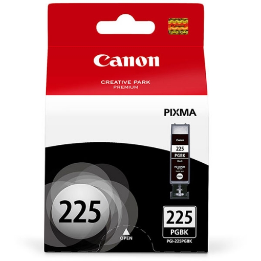 Picture of Canon 4530B001 (PGI-225Bk) Black Inkjet Cartridge (340 Yield)