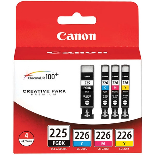 Picture of Canon 4530B008 (PGI-225) Photo Color Ink Ink Tank (Multi Pack)