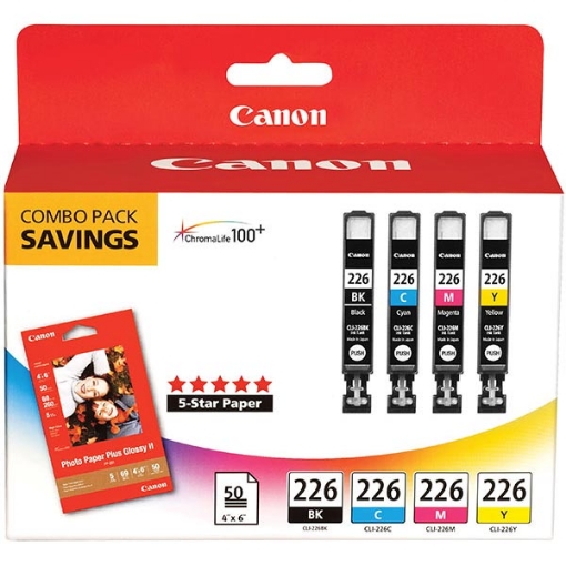 Picture of Canon 4546B007 (CLI-226) Photo Color Ink Ink Tank (Multi Pack)