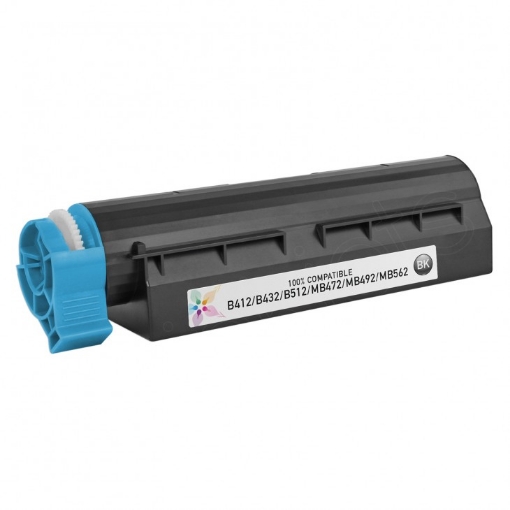 Picture of Compatible 45807101 Black Toner Cartridge (3000 Yield)