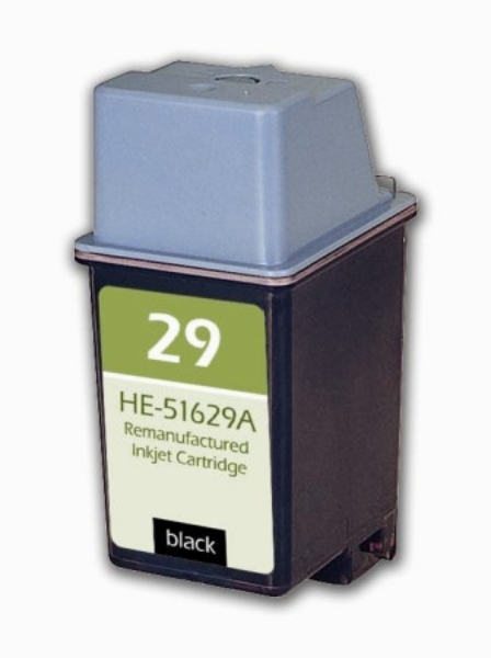 Picture of Compatible 51629A (HP 29) Black Inkjet Cartridge (650 Yield)