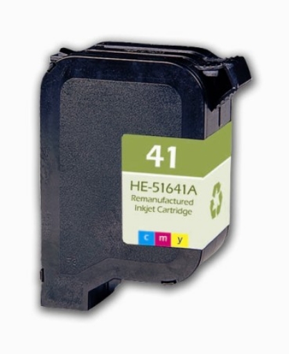 Picture of Compatible 51641A (HP 41) Tri-Color Inkjet Cartridge